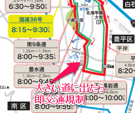 マラソン経路2